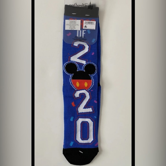 NEW Disney Parks Class of 2020 Socks ~ Class of 2020 Disney Socks Adult - Picture 6 of 6